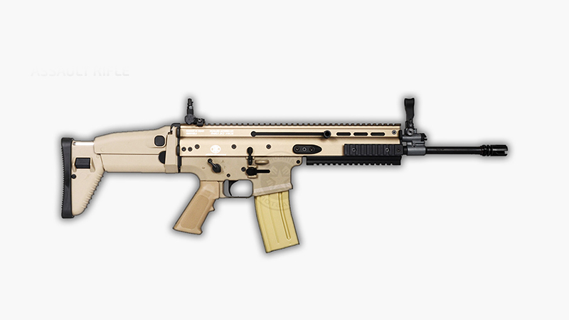 panduan Senjata Assault rifle PUBG scar-l