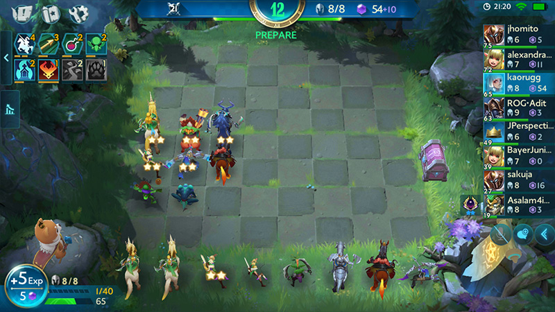 panduan-chess-rush-lineup-rider-mid-game