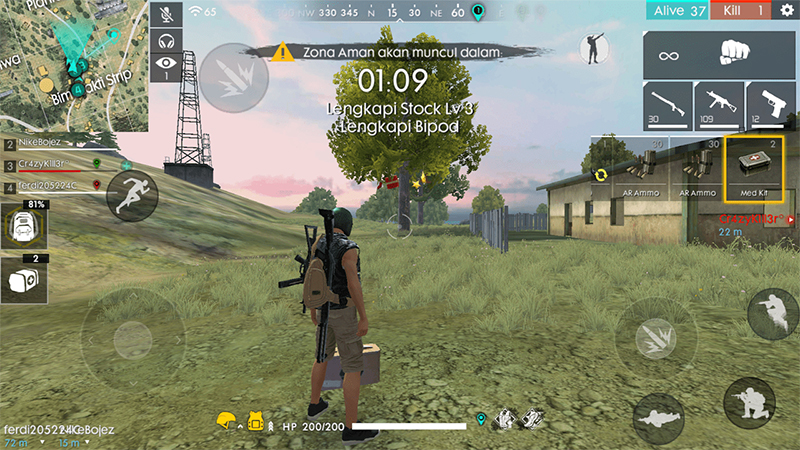 tips booyah free fire 3