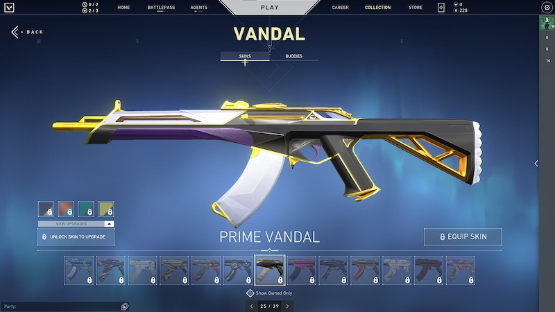 Skin P2W - Prime Vandal