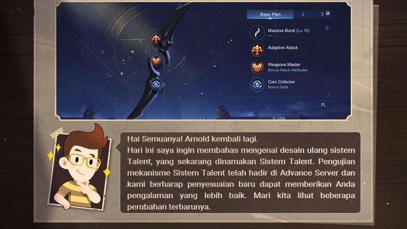 cara kerja sistem talent