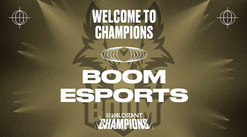 BOOM Esports lolos ke Champions 2022