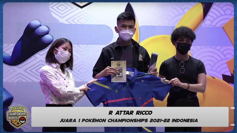 Juara 1 Pokemon Championship Indonesia