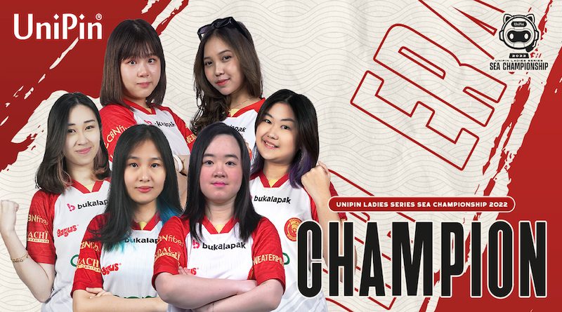 Juarai UniPin Ladies Series SEA Championship 2022, Bigetron Era Bawa Pulang Piala Ke-17