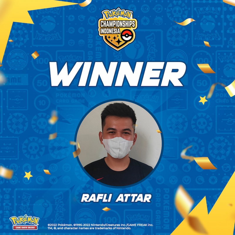 Raffli Attar, Juara 1 Pokemon Championships Indonesia