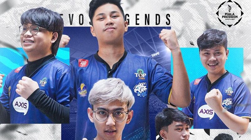 EVOS Legends Menjadi Juara Closed Qualifier Piala Presiden Esports 2022!