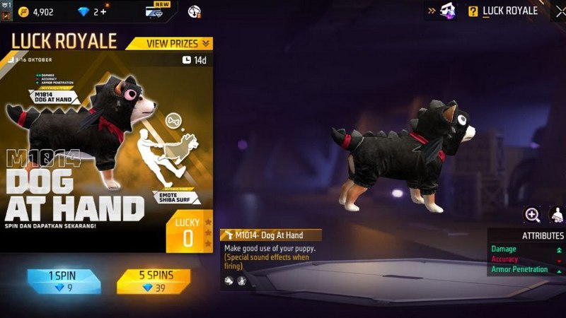 skin shiba m1014