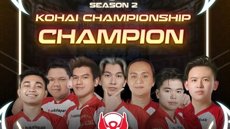 Bigetron Esports Juara Kohai Championships Mobile Legends!