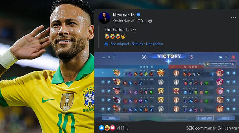 neymar mobile legends