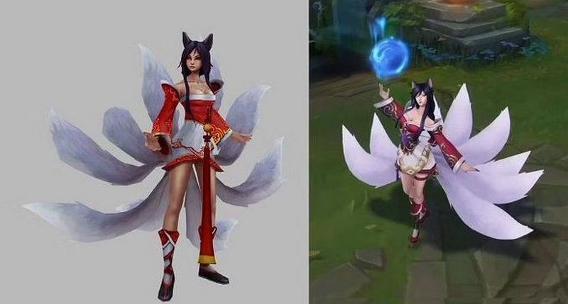 skin lunar ahri