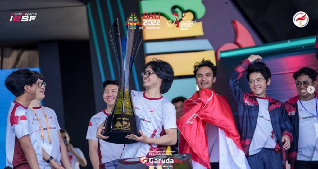 Indonesia Berhasil Menjuarai IESF Bali 2022 Dota 2