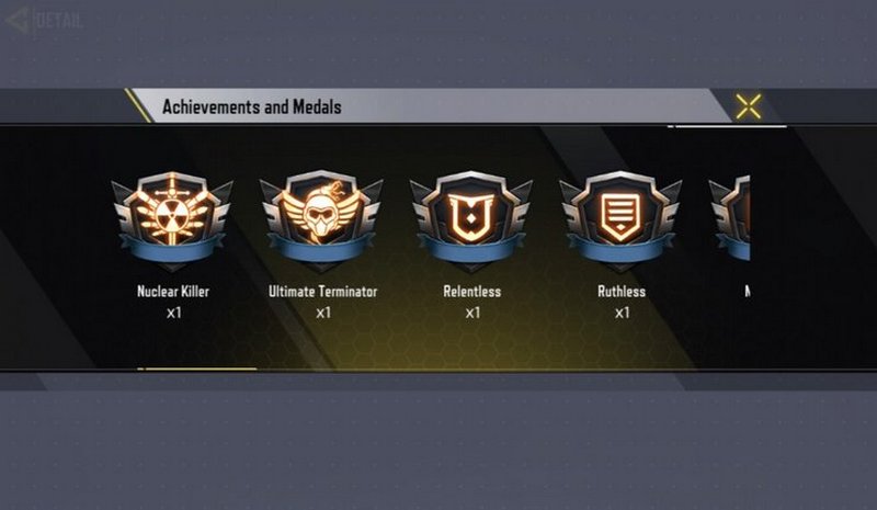 medal call of duty mobile