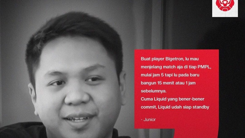 Junior Beri Kritik untuk Bigetron RA Agar Bisa Menjadi Tim yang Lebih Baik