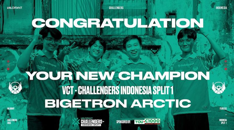 Bigetron Arctic Juara VCT 2023 Challengers Indonesia Split 1