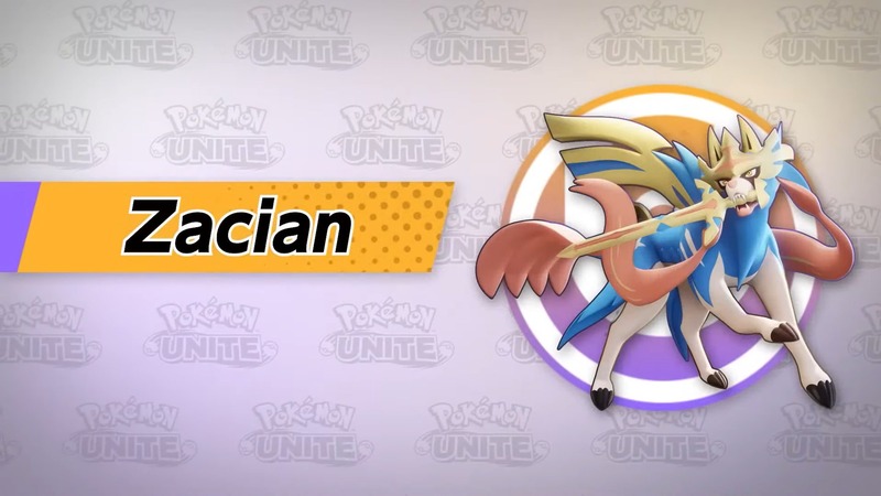 Zacian, salah satu duet terbaik untuk Comfey di Pokemon Unite