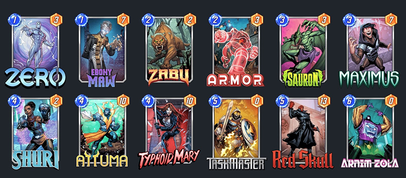 panduan-deck-marvel-snap-shuri-zero-list2