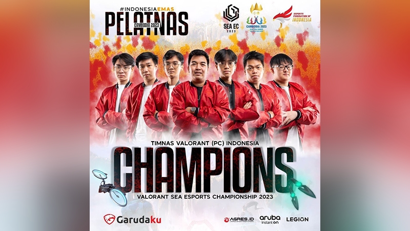 Indonesia juara SEA Esports Championship 2023