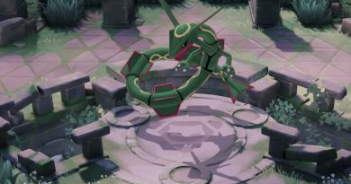 Rayquaza di Pokemon UNITE