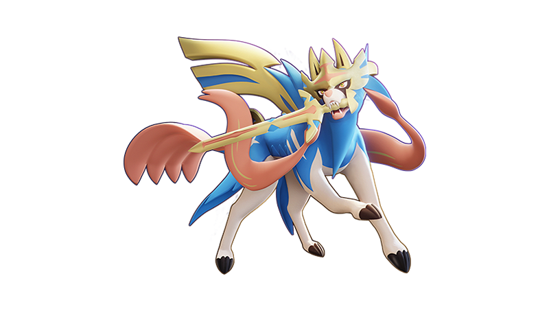 Zacian di Pokemon UNITE