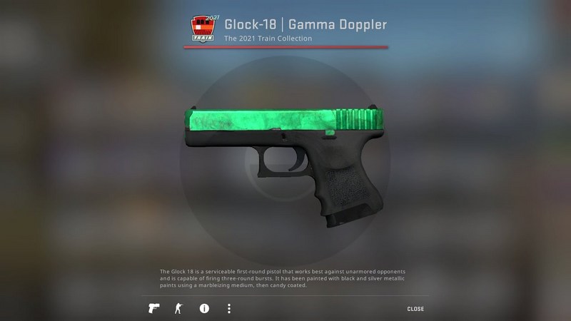 Glock 18 гамма волны фазы