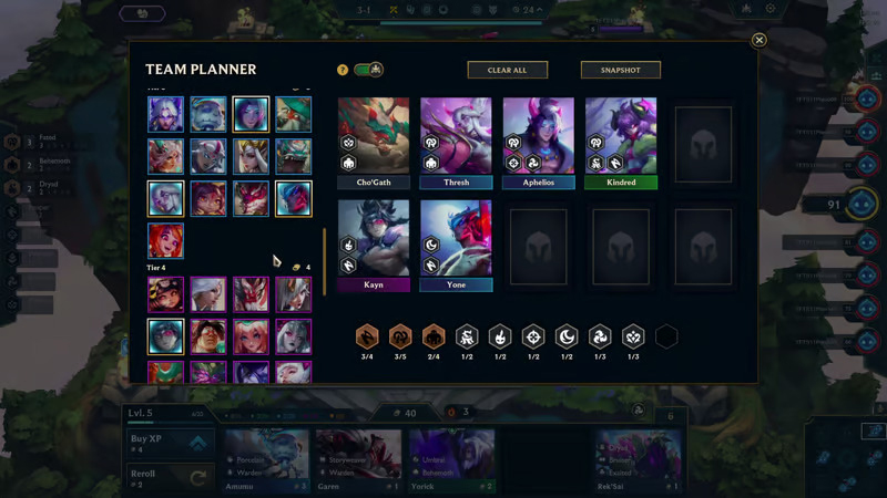 TFT Set 11 Champions