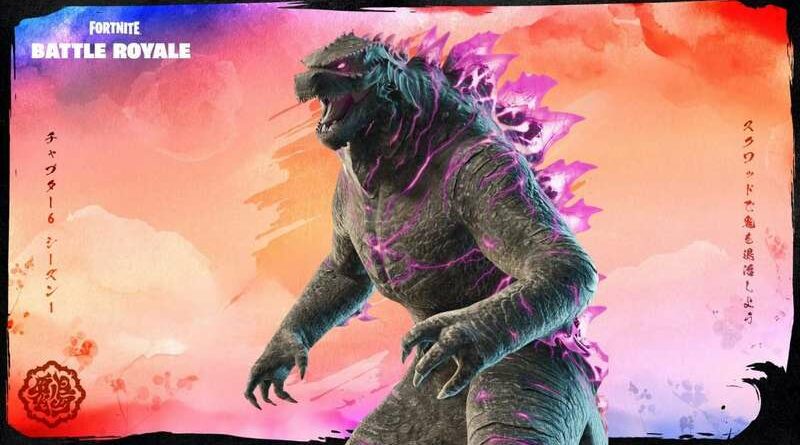 skin godzilla evolved fortnite