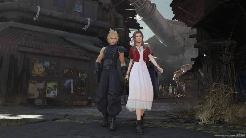 cloud aerith ffvii