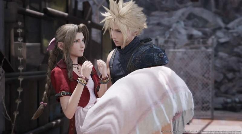 cloud aerith ffvii